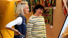 02. Открытие выставки Инны Тюриковой  «M.ART». Нарва, ДК «Ругодив», 23 августа 2025 г. Фото- Александр Хмыров