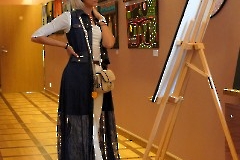 06. Открытие выставки Инны Тюриковой  «M.ART». Нарва, ДК «Ругодив», 23 августа 2025 г. Фото- Александр Хмыров