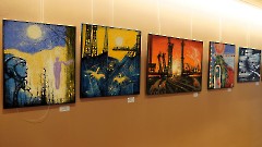 07. Открытие выставки Инны Тюриковой  «M.ART». Нарва, ДК «Ругодив», 23 августа 2025 г. Фото- Александр Хмыров