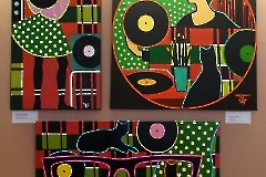 В ДК «Ругодив» открылась выставка Инны Тюриковой «M.ART»