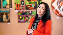 22. Открытие выставки Инны Тюриковой  «M.ART». Нарва, ДК «Ругодив», 23 августа 2025 г. Фото- Александр Хмыров