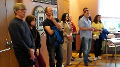 27. Открытие выставки Инны Тюриковой  «M.ART». Нарва, ДК «Ругодив», 23 августа 2025 г. Фото- Александр Хмыров