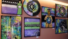 29. Открытие выставки Инны Тюриковой  «M.ART». Нарва, ДК «Ругодив», 23 августа 2025 г. Фото- Александр Хмыров