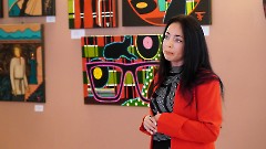 36. Открытие выставки Инны Тюриковой  «M.ART». Нарва, ДК «Ругодив», 23 августа 2025 г. Фото- Александр Хмыров