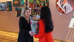 40. Открытие выставки Инны Тюриковой  «M.ART». Нарва, ДК «Ругодив», 23 августа 2025 г. Фото- Александр Хмыров