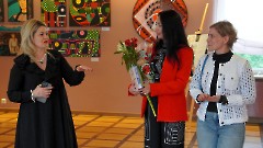 44. Открытие выставки Инны Тюриковой  «M.ART». Нарва, ДК «Ругодив», 23 августа 2025 г. Фото- Александр Хмыров