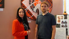 49. Открытие выставки Инны Тюриковой  «M.ART». Нарва, ДК «Ругодив», 23 августа 2025 г. Фото- Александр Хмыров