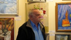 06. На открытии выставки «2005-2025. Ушедшая эпоха». Таллин, Центр культуры (Мере пст.5), 23 сентября 2025 г. Фото- Александр Хмыров