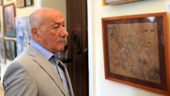 14. На открытии выставки «2005-2025. Ушедшая эпоха». Таллин, Центр культуры (Мере пст.5), 23 сентября 2025 г. Фото- Александр Хмыров