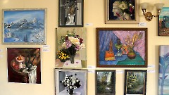 21. На открытии выставки «2005-2025. Ушедшая эпоха». Таллин, Центр культуры (Мере пст.5), 23 сентября 2025 г. Фото- Александр Хмыров