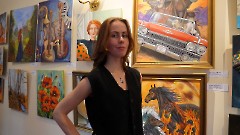 23. На открытии выставки «2005-2025. Ушедшая эпоха». Таллин, Центр культуры (Мере пст.5), 23 сентября 2025 г. Фото- Александр Хмыров