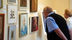 31. На открытии выставки «2005-2025. Ушедшая эпоха». Таллин, Центр культуры (Мере пст.5), 23 сентября 2025 г. Фото- Александр Хмыров