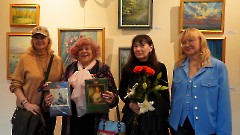 06. Открытие юбилейной выставки Галины Преображенской - «Жизнь». Центр культуры «Мере», 28 октября 2025 г. Фото- Александр Хмыров