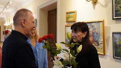 12. Открытие юбилейной выставки Галины Преображенской - «Жизнь». Центр культуры «Мере», 28 октября 2025 г. Фото- Александр Хмыров