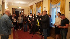 22. Открытие юбилейной выставки Галины Преображенской - «Жизнь». Центр культуры «Мере», 28 октября 2025 г. Фото- Александр Хмыров