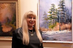 29. Открытие осенней выставки Объединения русских художников в Эстонии. Центр культуры MERE, 21 ноября 2025 г. Фото- Александр Хмыров