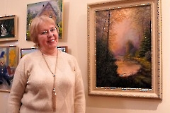 32. Открытие осенней выставки Объединения русских художников в Эстонии. Центр культуры MERE, 21 ноября 2025 г. Фото- Александр Хмыров